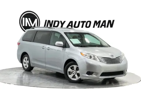 Silver 2017 Toyota Sienna LE 8 Passenger for sale in Indianapolis, IN