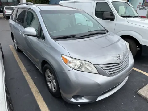 Silver 2017 Toyota Sienna LE 8 Passenger for sale in Indianapolis, IN