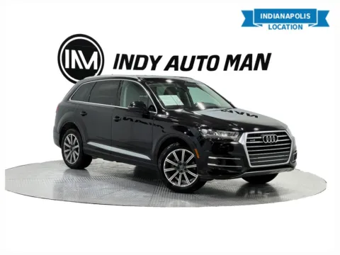 Black 2018 Audi Q7 3.0T Premium Plus quattro for sale in Indianapolis, IN