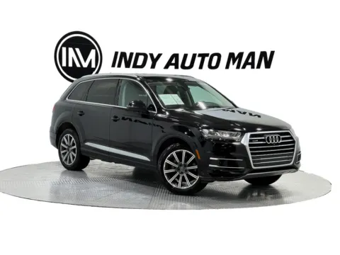 Black 2018 Audi Q7 3.0T Premium Plus quattro for sale in Indianapolis, IN