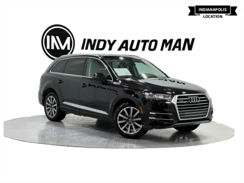 Black 2018 Audi Q7 3.0T Premium Plus quattro for sale in Indianapolis, IN