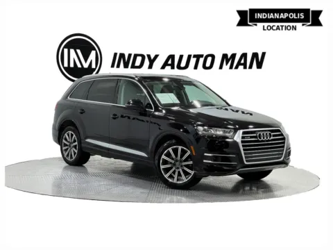 Black 2018 Audi Q7 3.0T Premium Plus quattro for sale in Indianapolis, IN