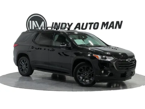Black 2021 Chevrolet Traverse RS for sale in Indianapolis, IN