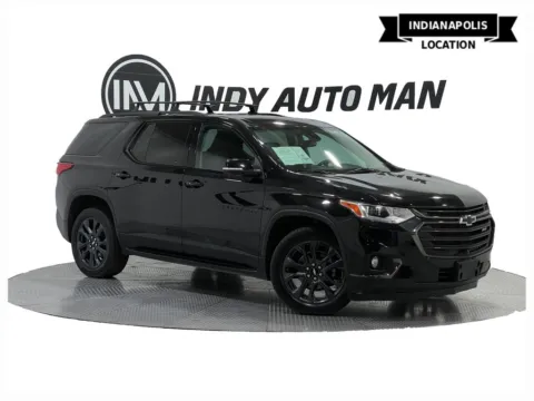 Black 2021 Chevrolet Traverse RS for sale in Indianapolis, IN