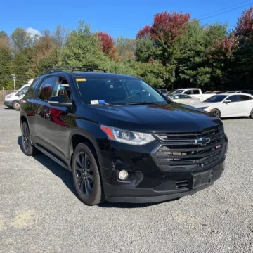 Black 2021 Chevrolet Traverse RS for sale in Indianapolis, IN