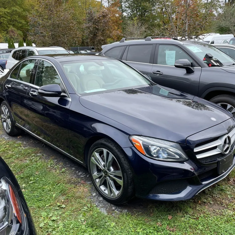 Blue 2017 Mercedes-Benz C-Class C 300 4MATIC for sale in Indianapolis, IN