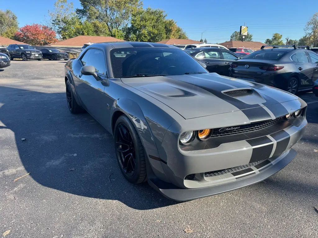 Gray 2019 Dodge Challenger R/T Scat Pack for sale in Indianapolis, IN