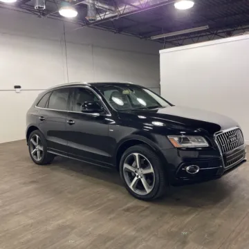 Black 2016 Audi Q5 3.0T Premium Plus quattro for sale in Indianapolis, IN