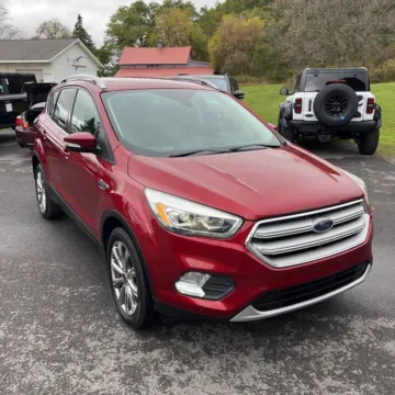 Red 2018 Ford Escape Titanium for sale in Indianapolis, IN