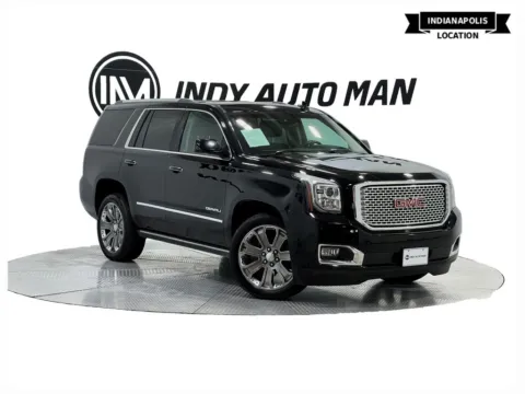 Black 2016 GMC Yukon Denali for sale in Indianapolis, IN