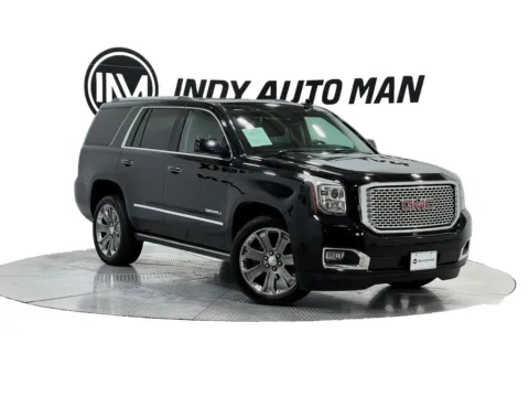 Black 2016 GMC Yukon Denali for sale in Indianapolis, IN