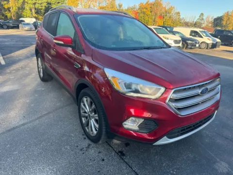 Red 2017 Ford Escape Titanium for sale in Indianapolis, IN