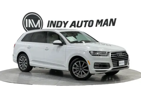 White 2018 Audi Q7 3.0T Prestige quattro for sale in Indianapolis, IN