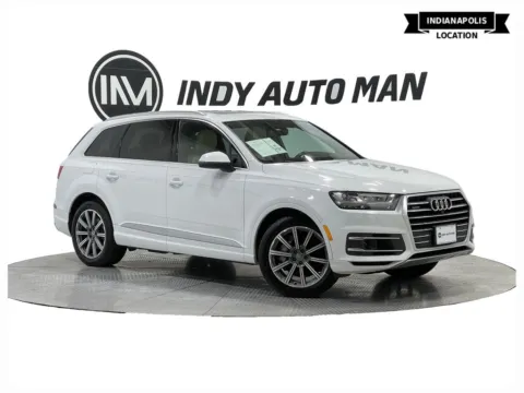 White 2018 Audi Q7 3.0T Prestige quattro for sale in Indianapolis, IN