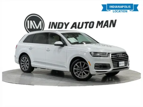 White 2018 Audi Q7 3.0T Prestige quattro for sale in Indianapolis, IN