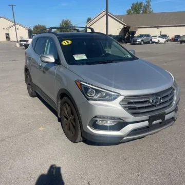 Silver 2018 Hyundai Santa Fe Sport 2.0T Ultimate for sale in Indianapolis, IN