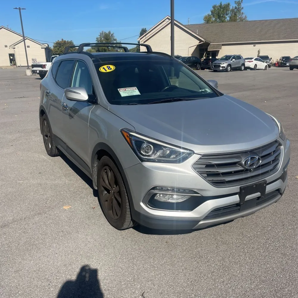Silver 2018 Hyundai Santa Fe Sport 2.0T Ultimate for sale in Indianapolis, IN