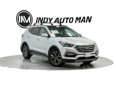 Silver 2018 Hyundai Santa Fe Sport 2.0T Ultimate for sale in Indianapolis, IN
