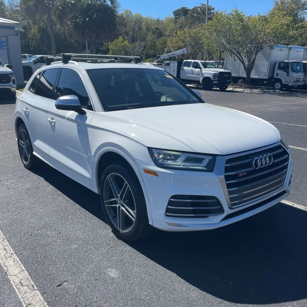 White 2018 Audi SQ5 3.0T Premium Plus quattro for sale in Indianapolis, IN