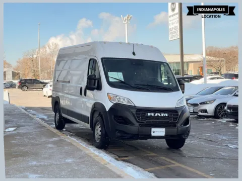 White 2023 Ram ProMaster 2500 High Roof for sale in Indianapolis, IN
