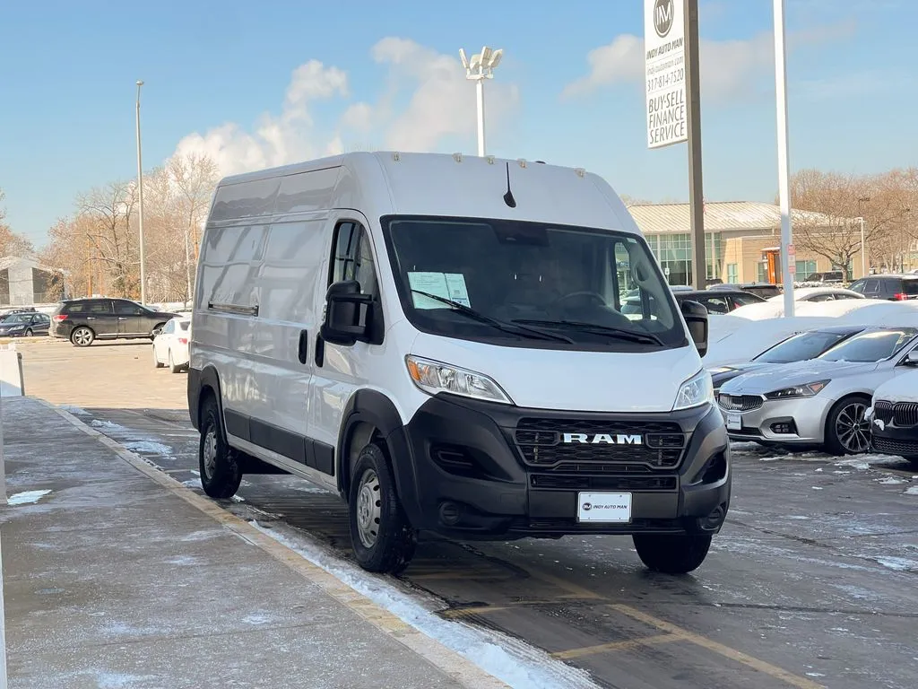 White 2023 Ram ProMaster 2500 High Roof for sale in Indianapolis, IN
