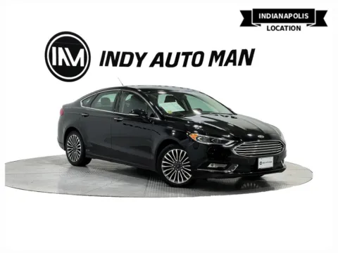 Black 2017 Ford Fusion SE for sale in Indianapolis, IN