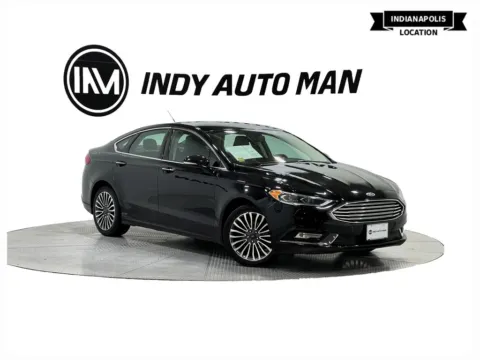 Black 2017 Ford Fusion SE for sale in Indianapolis, IN