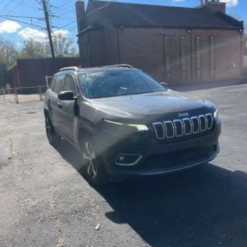 Black 2019 Jeep Cherokee Limited for sale in Indianapolis, IN