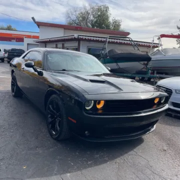 Black 2016 Dodge Challenger SXT for sale in Indianapolis, IN