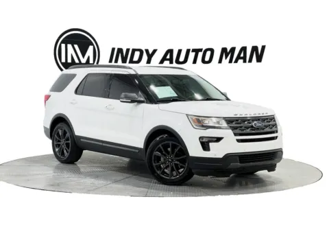 White 2018 Ford Explorer XLT for sale in Indianapolis, IN