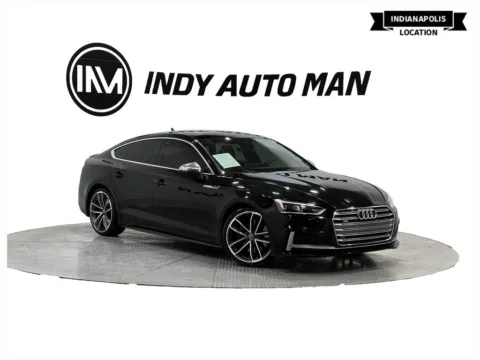 Black 2019 Audi S5 Sportback Premium Plus quattro for sale in Indianapolis, IN