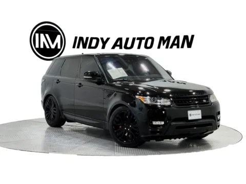 Black 2016 Land Rover Range Rover Sport 5.0L V8 Supercharged for sale in Indianapolis, IN
