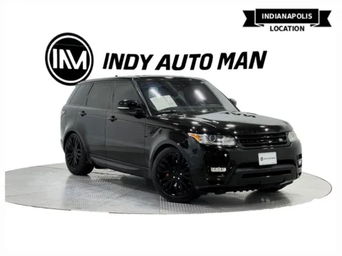 Black 2016 Land Rover Range Rover Sport 5.0L V8 Supercharged for sale in Indianapolis, IN