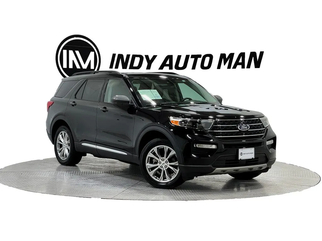 Black 2020 Ford Explorer XLT for sale in Indianapolis, IN