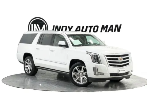 White 2019 Cadillac Escalade ESV Premium for sale in Indianapolis, IN