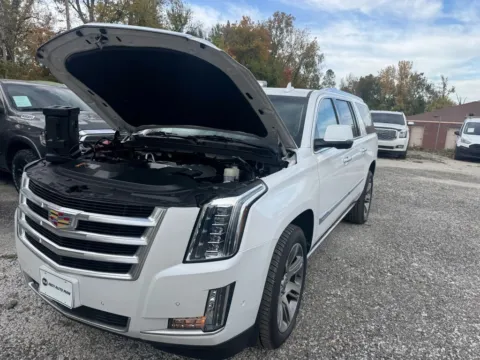 White 2019 Cadillac Escalade ESV Premium for sale in Indianapolis, IN