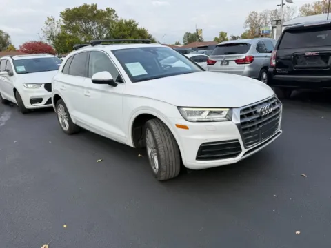 White 2018 Audi Q5 2.0T Premium Plus quattro for sale in Indianapolis, IN