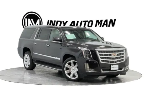 Gray 2015 Cadillac Escalade ESV Luxury for sale in Indianapolis, IN