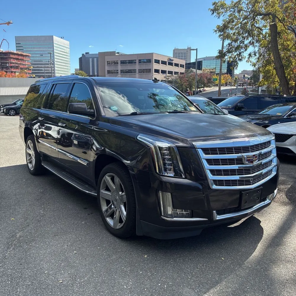 Gray 2015 Cadillac Escalade ESV Luxury for sale in Indianapolis, IN