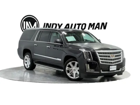 Gray 2015 Cadillac Escalade ESV Luxury for sale in Indianapolis, IN