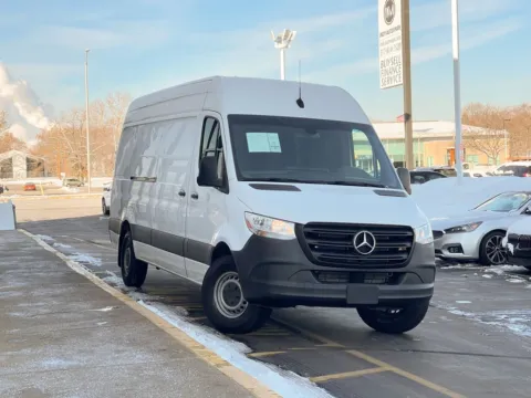 White 2021 Mercedes-Benz Sprinter 2500 Cargo 170 WB High Roof for sale in Indianapolis, IN