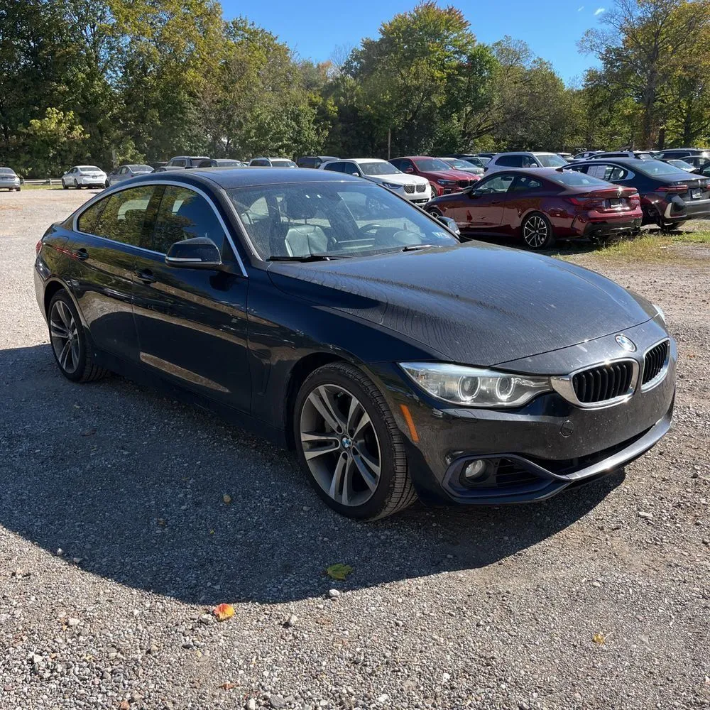 Black 2017 BMW 4 Series 440i Gran Coupe for sale in Indianapolis, IN