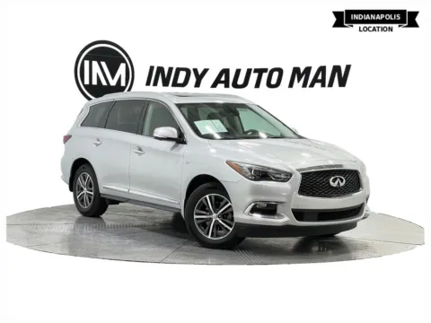 Silver 2019 INFINITI QX60 LUXE for sale in Indianapolis, IN