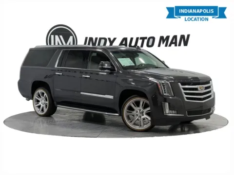 Gray 2016 Cadillac Escalade ESV Luxury for sale in Indianapolis, IN