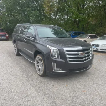 Gray 2016 Cadillac Escalade ESV Luxury for sale in Indianapolis, IN