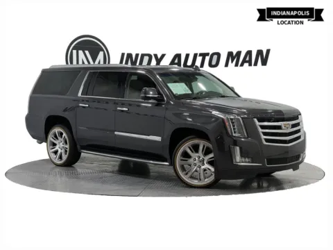Gray 2016 Cadillac Escalade ESV Luxury for sale in Indianapolis, IN