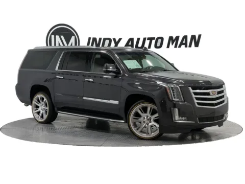 Gray 2016 Cadillac Escalade ESV Luxury for sale in Indianapolis, IN