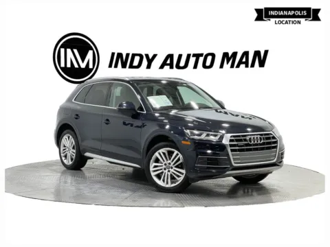 Blue 2018 Audi Q5 2.0T Premium Plus quattro for sale in Indianapolis, IN
