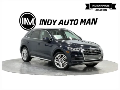 Blue 2018 Audi Q5 2.0T Premium Plus quattro for sale in Indianapolis, IN