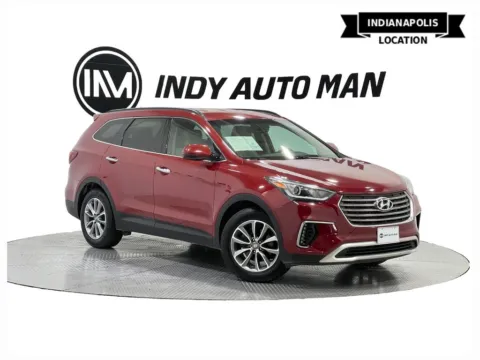 Red 2017 Hyundai Santa Fe SE for sale in Indianapolis, IN